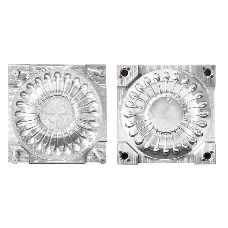 Moldes de cubiertos de plástico de pared delgada