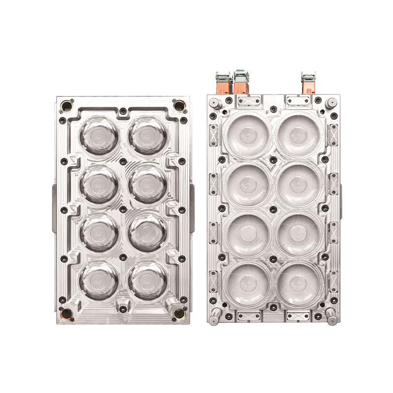 Molde para plato de PP relleno de cáscara de arroz de Ø150 mm