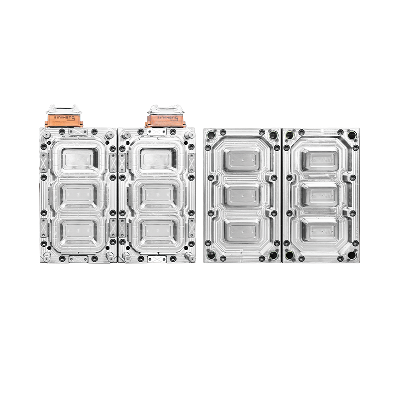 Moldes rectangulares de pared delgada para recipientes de alimentos (moldes para cajas de harina)